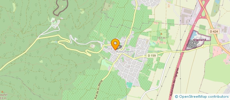 localisation de l'entreprise SWEET HOME CONCIERGERIE  KINTZHEIM