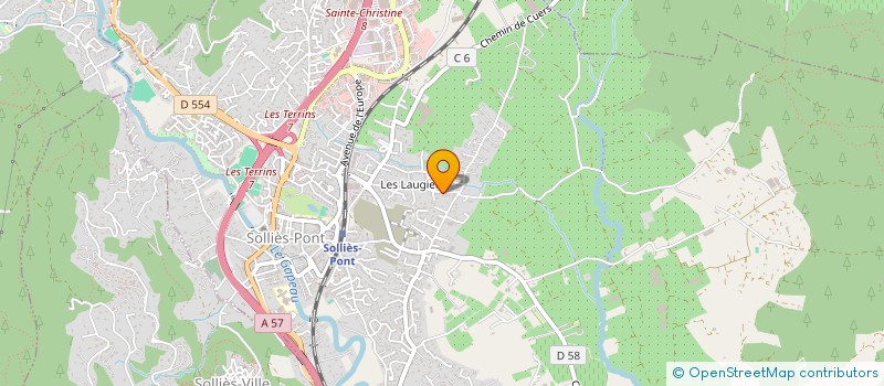 localisation de l'entreprise SWEET HOME COUNTRY LINE SOLLIES PONT à SOLLIES-PONT