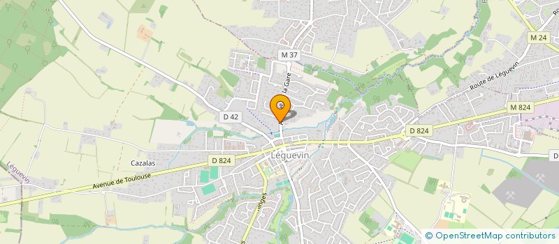 localisation de l'entreprise SWEET HOME CREATION  LEGUEVIN