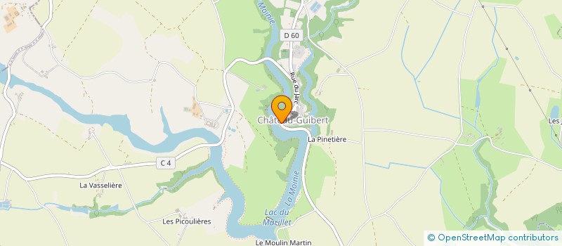 localisation de l'entreprise SWEET HOME IMMOBILIER à CHATEAU-GUIBERT
