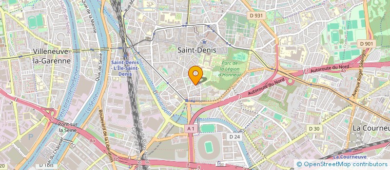 localisation de l'entreprise SWEET HOME SECURITE à SAINT-DENIS