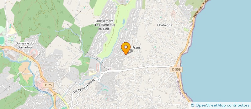 localisation de l'entreprise SWEET HOME SERVICES à SAINTE-MAXIME