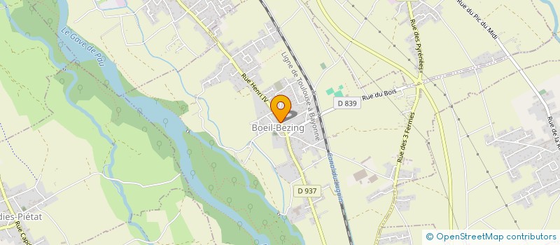 localisation de l'entreprise SWEET HOME SOLUTIONS  BOEIL-BEZING