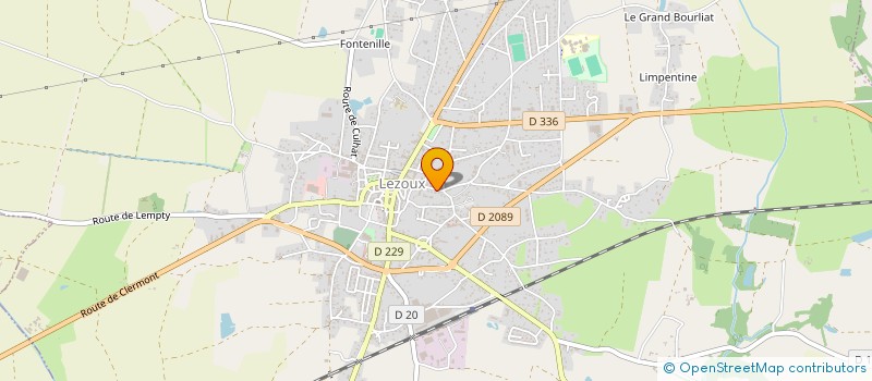 localisation de l'entreprise SWEET IMMO  LEZOUX