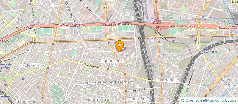 localisation de l'entreprise SWEET JANE PROD  PARIS