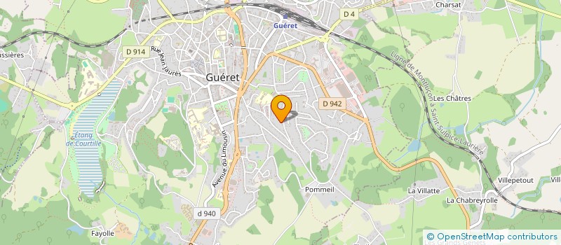 localisation de l'entreprise SWEET JANINE JAZZ BAND à GUERET