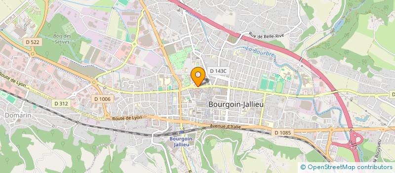 localisation de l'entreprise SWEET KIDS FAMILY à BOURGOIN-JALLIEU