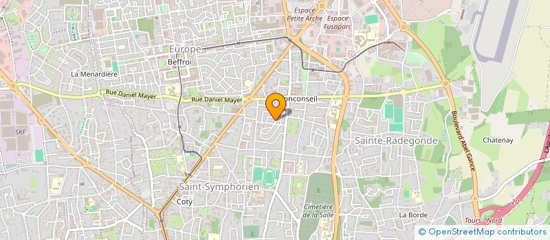 localisation de l'entreprise SWEET'KIZOMBA  TOURS