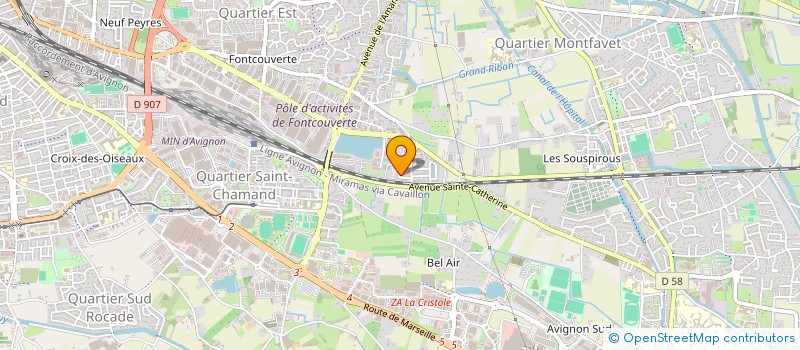 localisation de l'entreprise SWEET LUXE DESIGN  AVIGNON