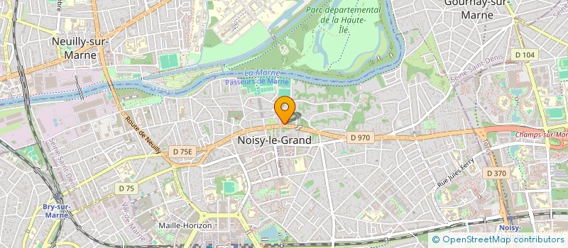 localisation de l'entreprise SWEET MAMA SERVICES à NOISY-LE-GRAND