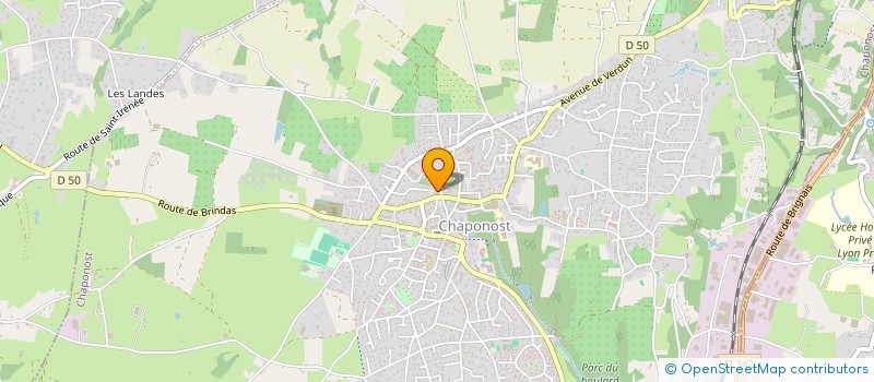 localisation de l'entreprise SWEET MANGO INVEST  CHAPONOST