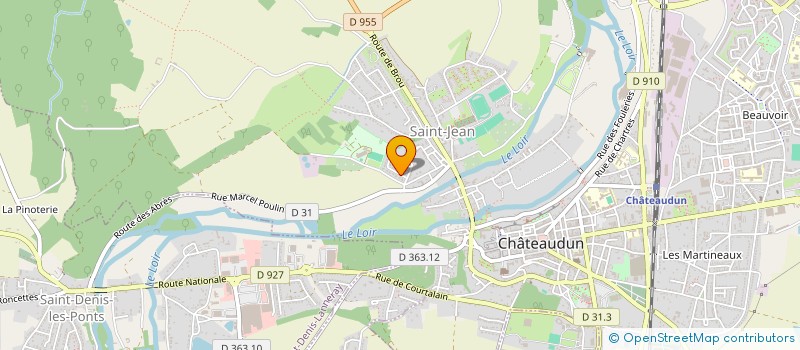 localisation de l'entreprise SWEET NOVEMBER à CHATEAUDUN