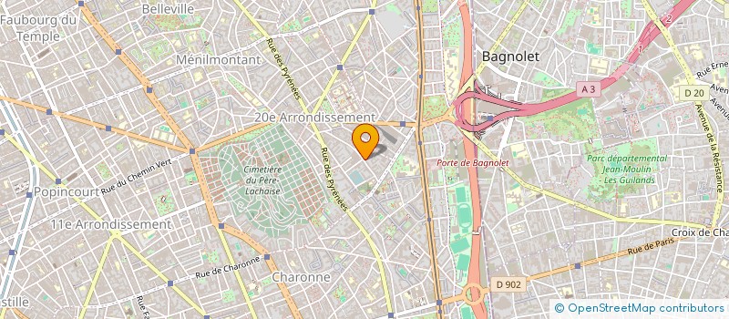 localisation de l'entreprise SWEET PATNER  PARIS