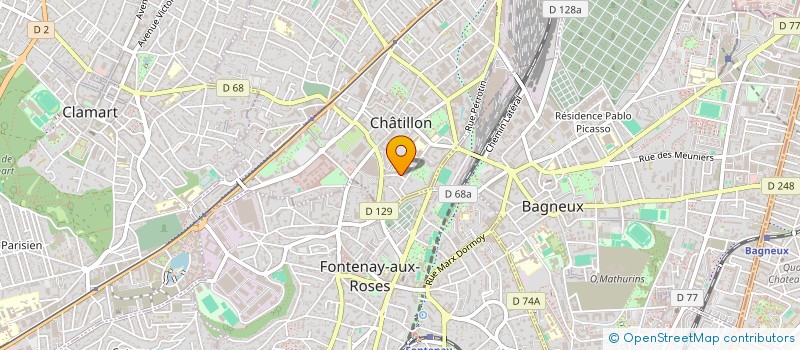 localisation de l'entreprise SWEET RECORDS  CHATILLON