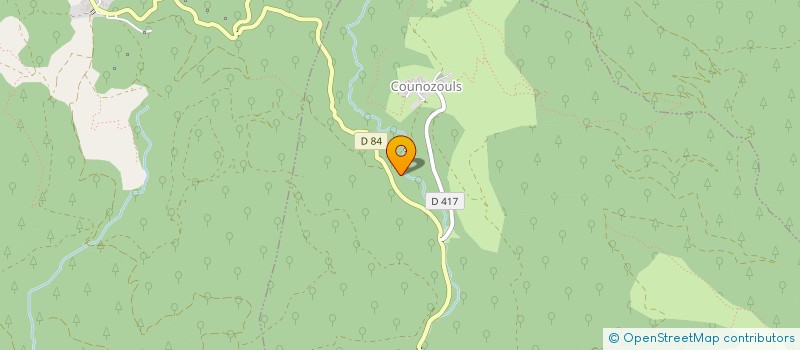 localisation de l'entreprise SWEET RIVER SPIRIT  COUNOZOULS