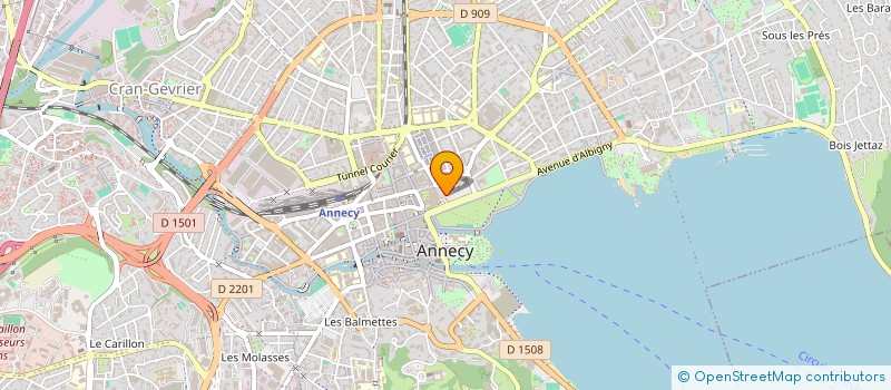 localisation de l'entreprise SWEET SPOT à ANNECY