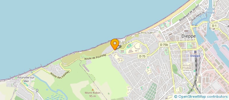 localisation de l'entreprise SWEET SPOT à DIEPPE