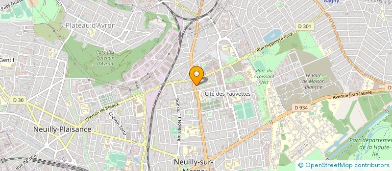 localisation de l'entreprise SWEET SPOT INTERACTIVE à NEUILLY-SUR-MARNE