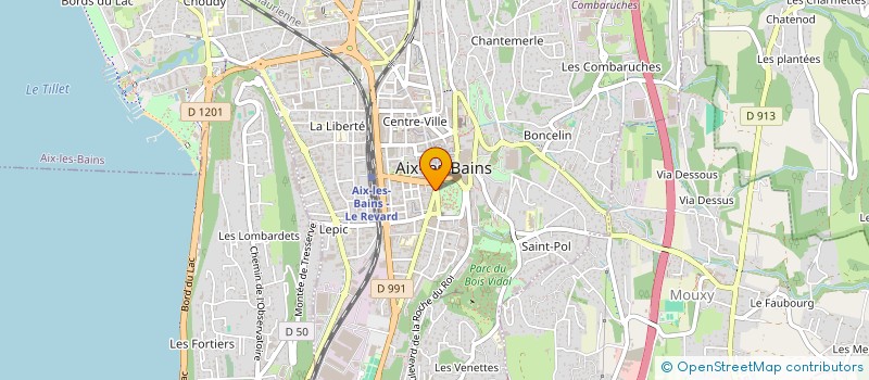 localisation de l'entreprise SWEET TAILOR à AIX-LES-BAINS