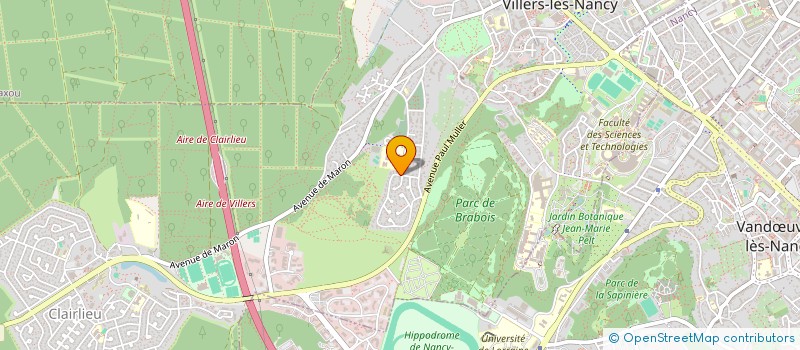 localisation de l'entreprise SWEET UP à VILLERS-LES-NANCY