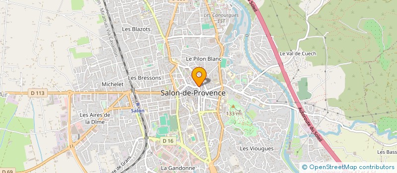 localisation de l'entreprise SWEET'Y à SALON-DE-PROVENCE