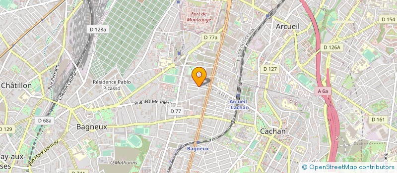 localisation de l'entreprise SWEET YASS à ARCUEIL