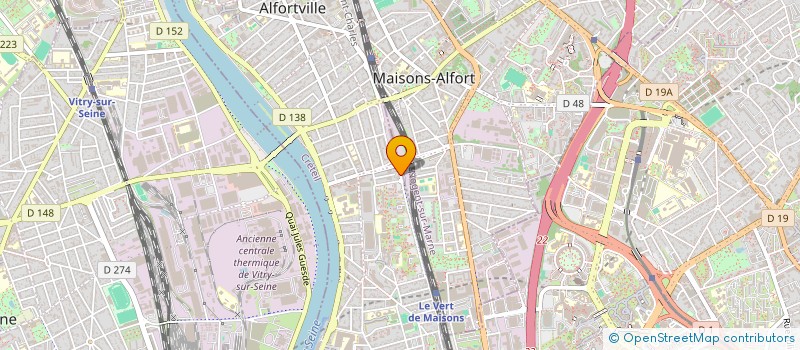 localisation de l'entreprise SWEETACOM à ALFORTVILLE