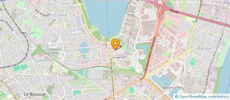 localisation de l'entreprise SWEETCOM à BORDEAUX