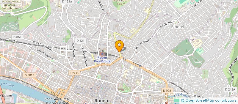 localisation de l'entreprise SWEETDREAMS à ROUEN