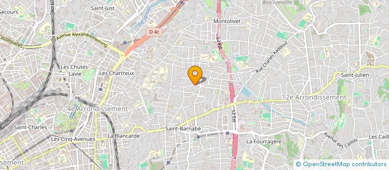 localisation de l'entreprise SWEETEA à MARSEILLE