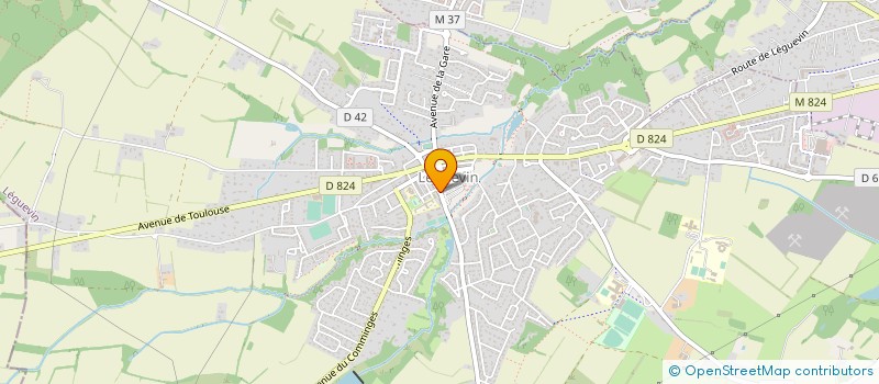 localisation de l'entreprise SWEETECH à LEGUEVIN