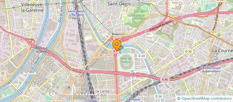 localisation de l'entreprise SWEETEST à SAINT-DENIS