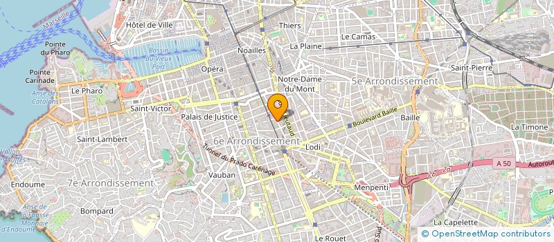 localisation de l'entreprise SWEETHEART à MARSEILLE