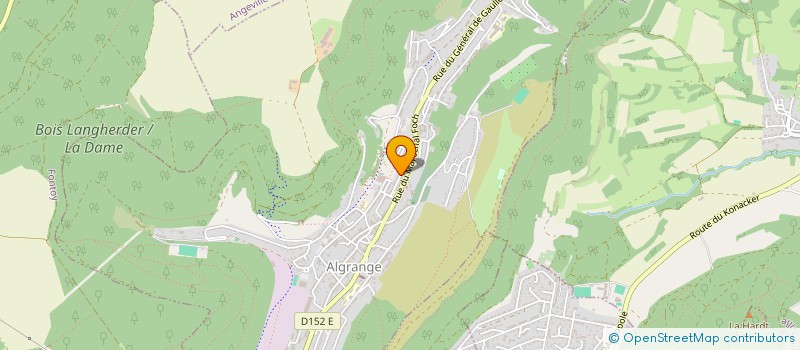 localisation de l'entreprise SWEETHOME CONCIERGERIE  ALGRANGE