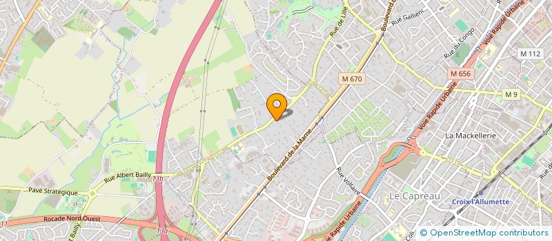 localisation de l'entreprise SWEETIE à MARCQ-EN-BARŒUL