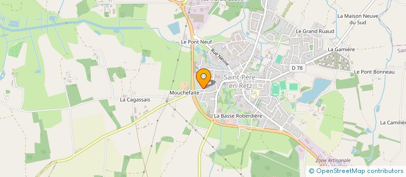 localisation de l'entreprise SWEETIE  SAINT-PERE-EN-RETZ