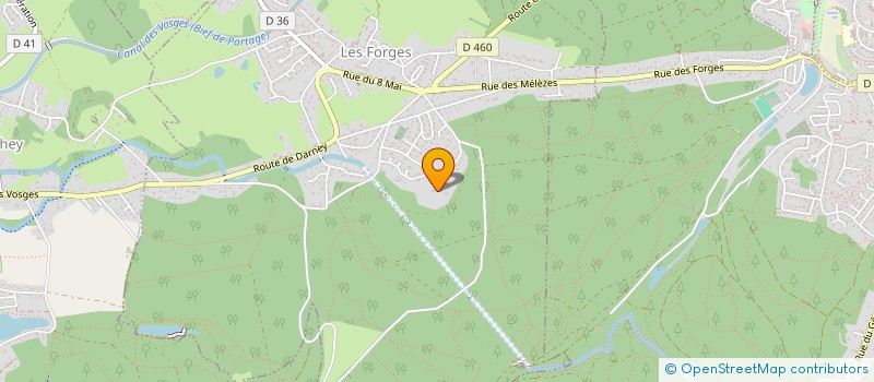 localisation de l'entreprise SWEETIE JESS  LES FORGES