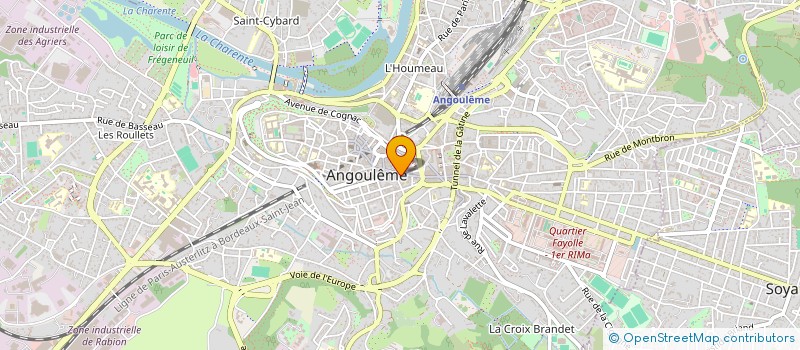 localisation de l'entreprise SWEETS à ANGOULEME