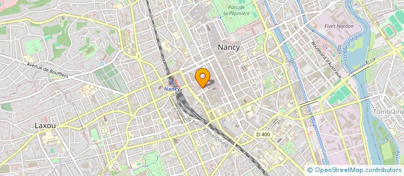 localisation de l'entreprise SWEETY à NANCY