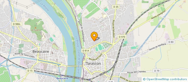 localisation de l'entreprise SWEETY  TARASCON