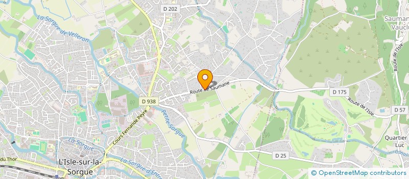 localisation de l'entreprise SWEETY'S  L'ISLE-SUR-LA-SORGUE