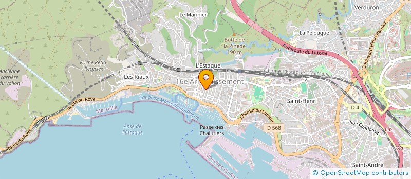 localisation de l'entreprise SWEETYART à MARSEILLE