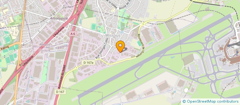 localisation de l'entreprise SWEG SOC WISSOUSSIENNE ETS à WISSOUS