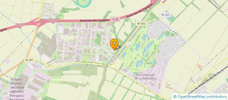 localisation de l'entreprise SWELINE  HRDT