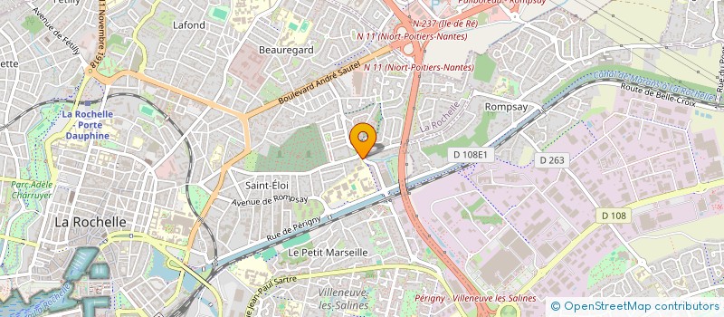 localisation de l'entreprise SWELL  LA ROCHELLE