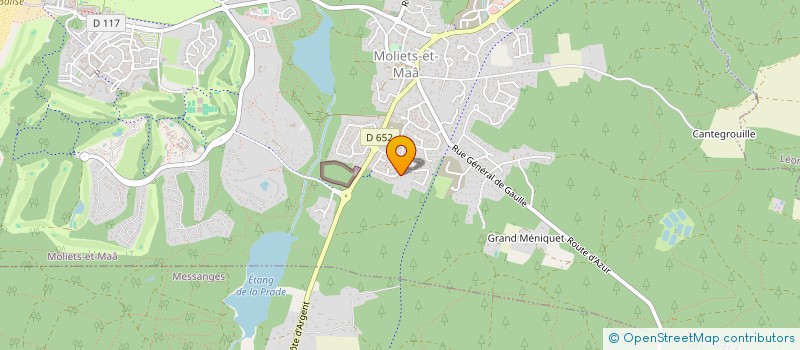 localisation de l'entreprise SWELL  MOLIETS-ET-MAA