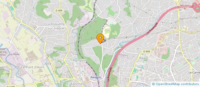 localisation de l'entreprise SWELL CONSEIL à MOUGINS