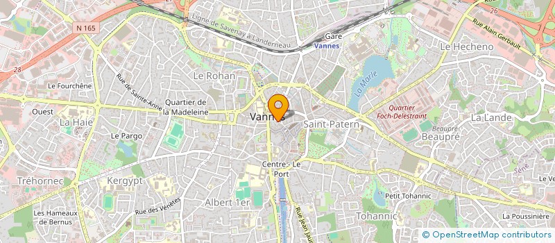 localisation de l'entreprise SWEN SAS à VANNES