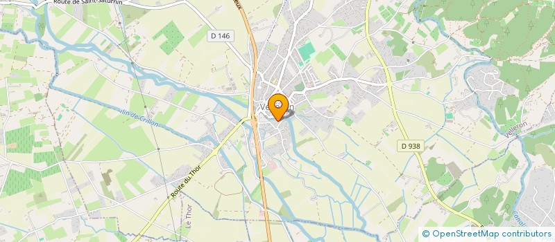 localisation de l'entreprise SWENN  VELLERON