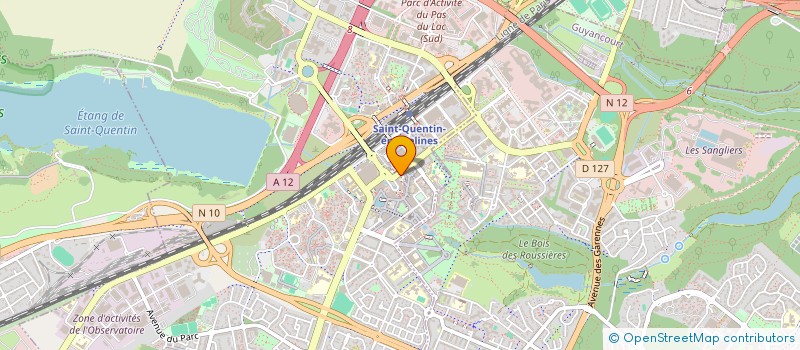 localisation de l'entreprise SWETS INFORMATION SERVICES SA  MONTIGNY-LE-BRETONNEUX